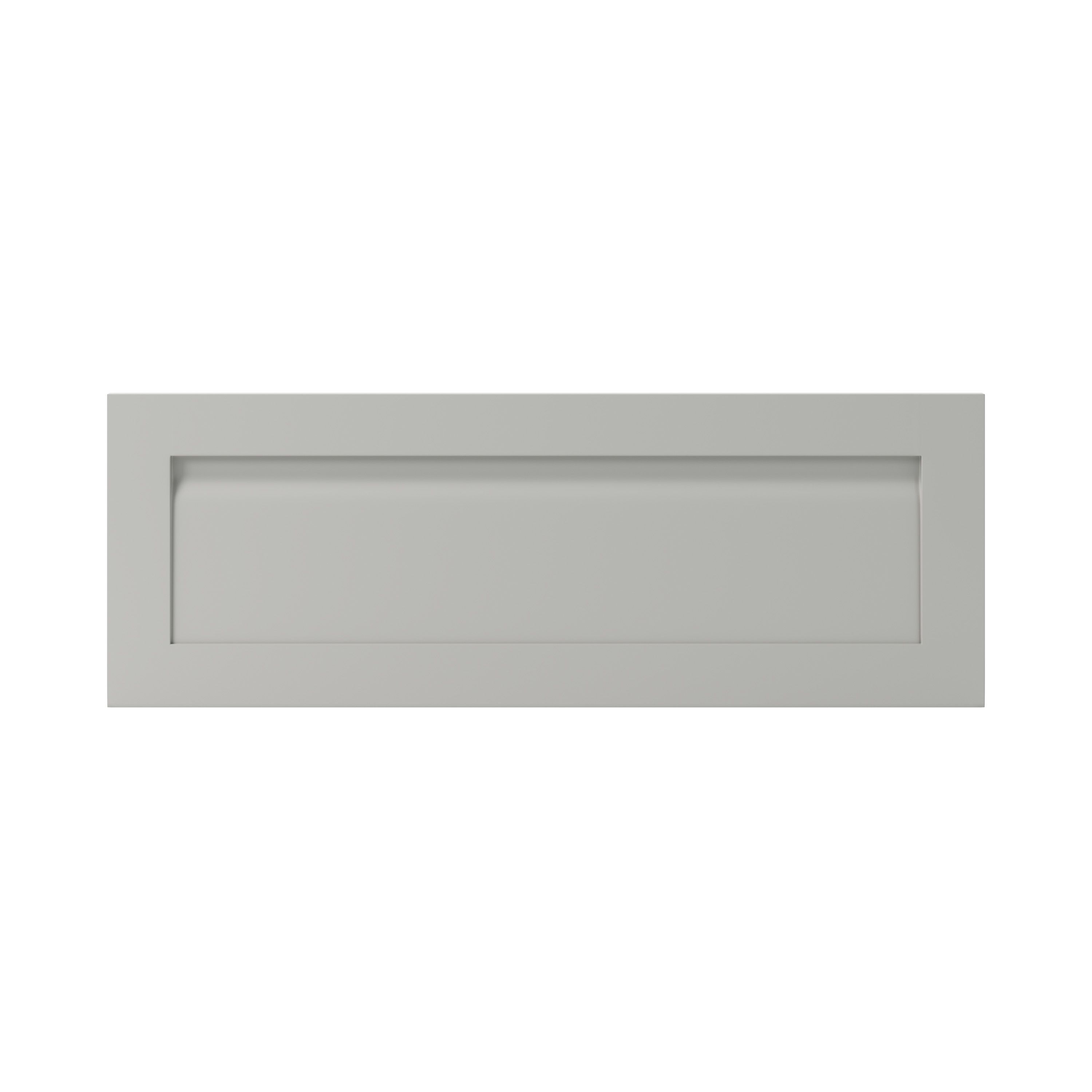 GoodHome Garcinia Matt stone Drawer front, bridging door & bi fold door, (W)1000mm (H)356mm (T)20mm