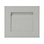 GoodHome Garcinia Matt stone Drawer front, bridging door & bi fold door, (W)400mm (H)356mm (T)20mm