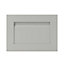 GoodHome Garcinia Matt stone Drawer front, bridging door & bi fold door, (W)500mm (H)356mm (T)20mm