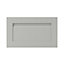 GoodHome Garcinia Matt stone Drawer front, bridging door & bi fold door, (W)600mm (H)356mm (T)20mm