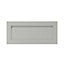GoodHome Garcinia Matt stone Drawer front, bridging door & bi fold door, (W)800mm (H)356mm (T)20mm