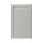 GoodHome Garcinia Matt stone integrated handle shaker 50:50 Larder Cabinet door (W)600mm (H)1001mm (T)20mm