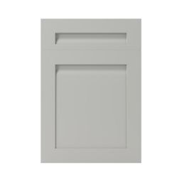 GoodHome Garcinia Matt stone integrated handle shaker Cabinet door, (W)500mm