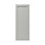 GoodHome Garcinia Matt stone integrated handle shaker Larder Cabinet door (W)500mm (H)1287mm (T)20mm