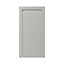 GoodHome Garcinia Matt stone integrated handle shaker Larder/Fridge Cabinet door (W)600mm (H)1181mm (T)20mm
