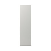 GoodHome Garcinia Matt stone integrated handle shaker Standard End panel (H)2010mm (W)570mm, Pair