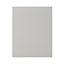 GoodHome Garcinia Matt stone integrated handle shaker Standard End panel (H)720mm (W)570mm