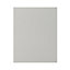 GoodHome Garcinia Matt stone integrated handle shaker Standard End panel (H)720mm (W)570mm