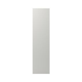 GoodHome Garcinia Matt stone integrated handle shaker Tall End panel (H)2190mm (W)570mm, Pair