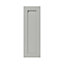 GoodHome Garcinia Matt stone integrated handle shaker Tall wall Cabinet door (W)300mm (H)895mm (T)20mm