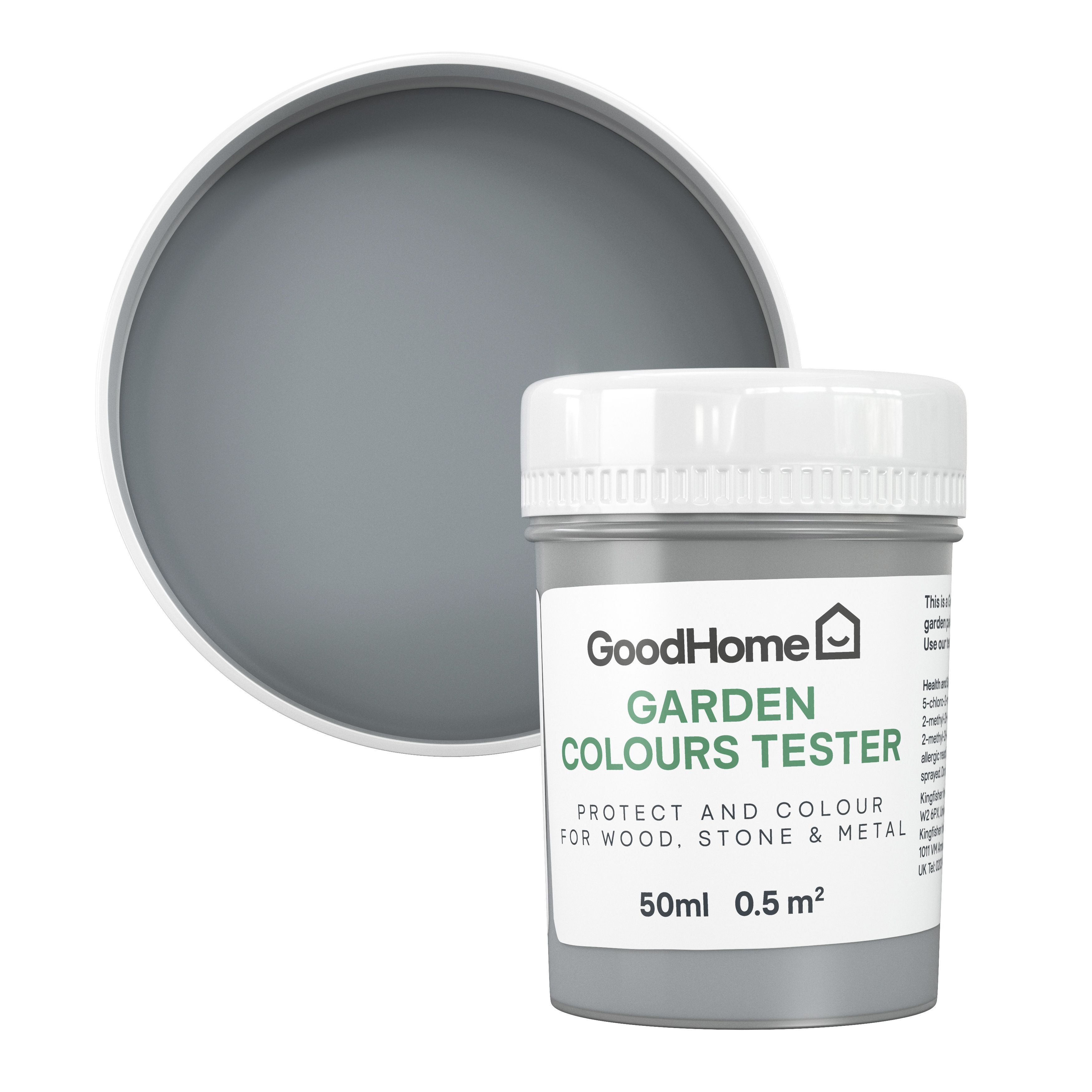 GoodHome Garden Colours Delaware Matt Multisurface paint, 50ml Tester