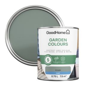 GoodHome Garden Colours Kinsale Matt Multi-surface paint, 750ml