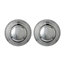 GoodHome Garni Chrome effect Kitchen cabinets Handle (L)3.2cm, Pack of 2