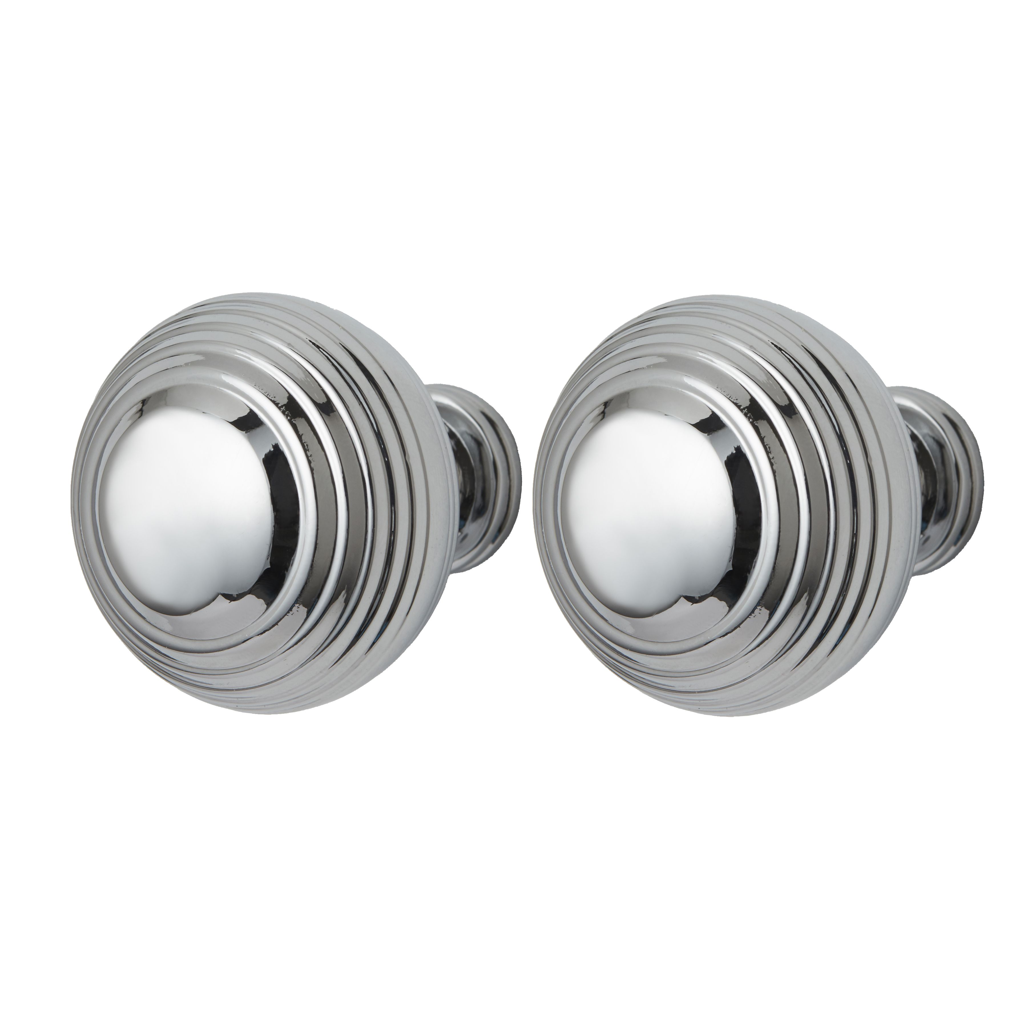 Curated visual reference: Gallery Detail: Goodhome Garni Chrome Effect Kitchen Cabinets Round Pull Handle L
