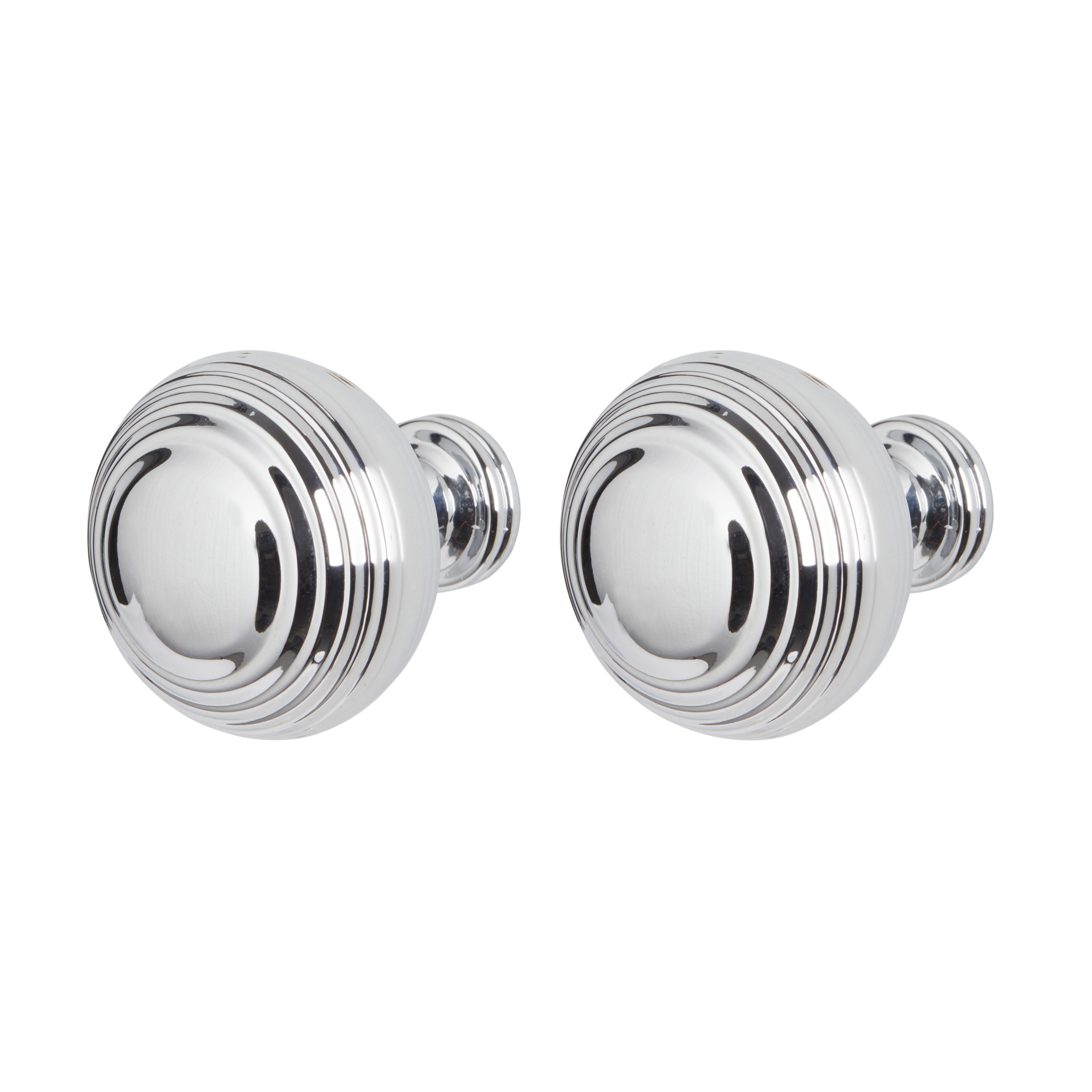 Goodhome Garni Polished Chrome Effect Round Kitchen Cabinets Handle L 32mm H 32mm Pack Of 2~3663602475491 01c?$MOB PREV$&$width=768&$height=768