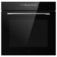 GoodHome GHMOVTC72 Built-in Single Multifunction Oven - Black