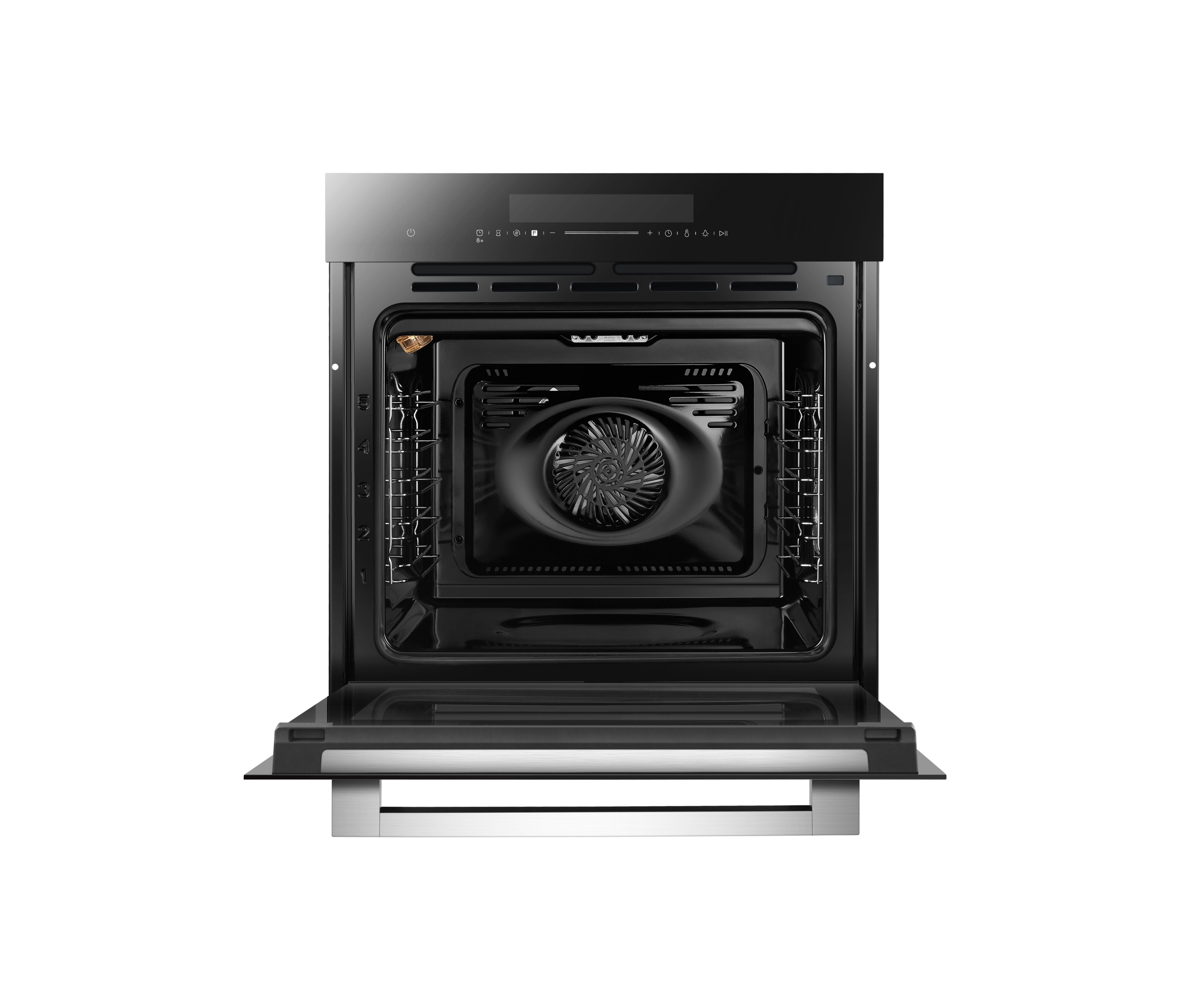 GoodHome GHMOVTC72 Built-in Single Multifunction Oven - Black