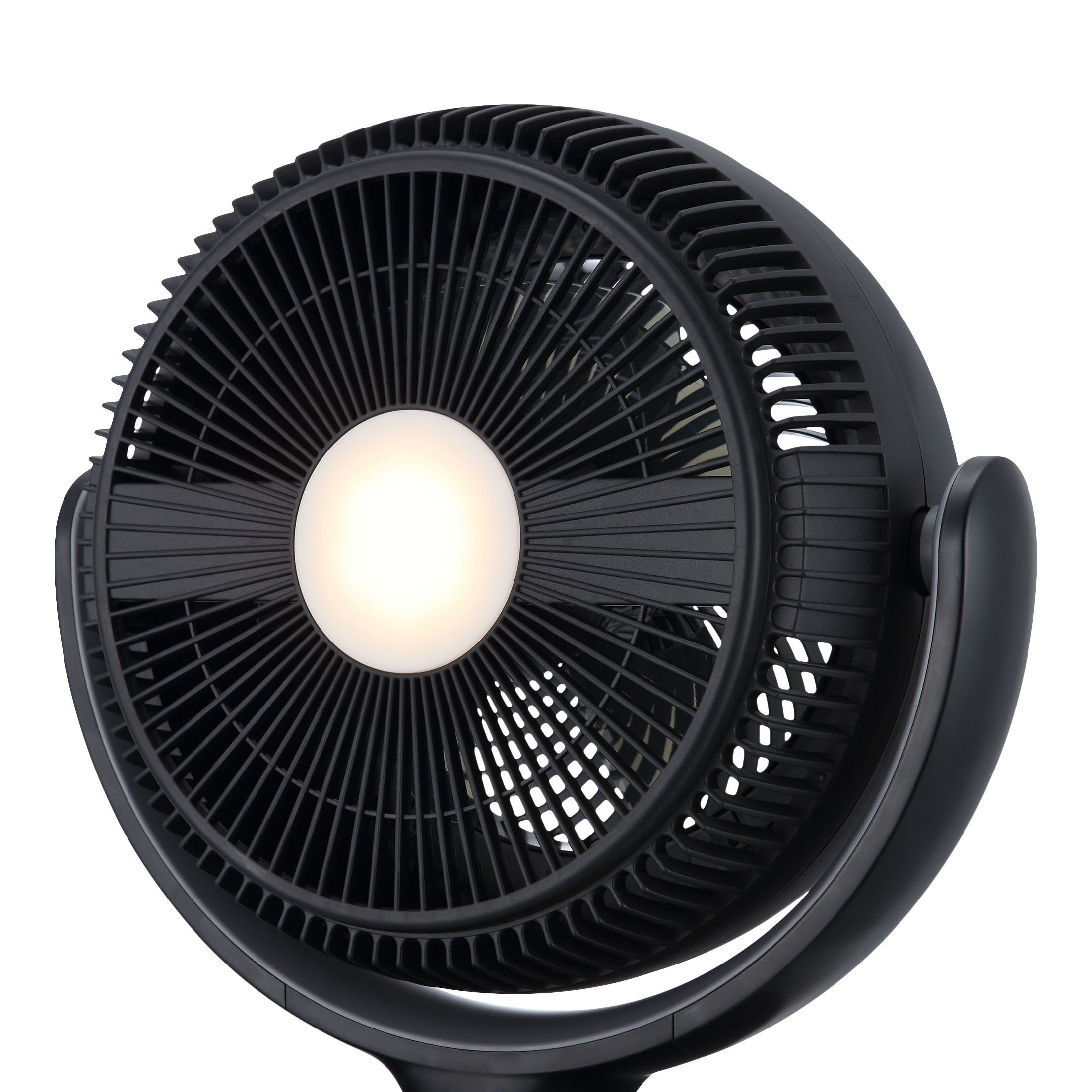 GoodHome GHODF20-BKDC Black 8" 24W Remote controlled Table fan