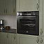 GoodHome GHPYOVTC72 Built-in Single Multifunction pyrolytic Oven - Gloss black