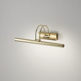 GoodHome Giausar Gold effect Wall light