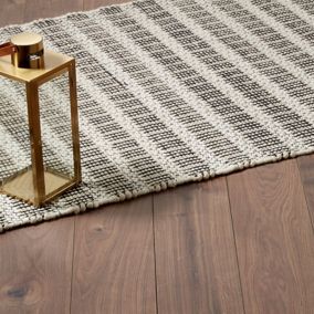 GoodHome Gladstone Natural Dark wood effect Laminate Flooring, 1.996m² of 8