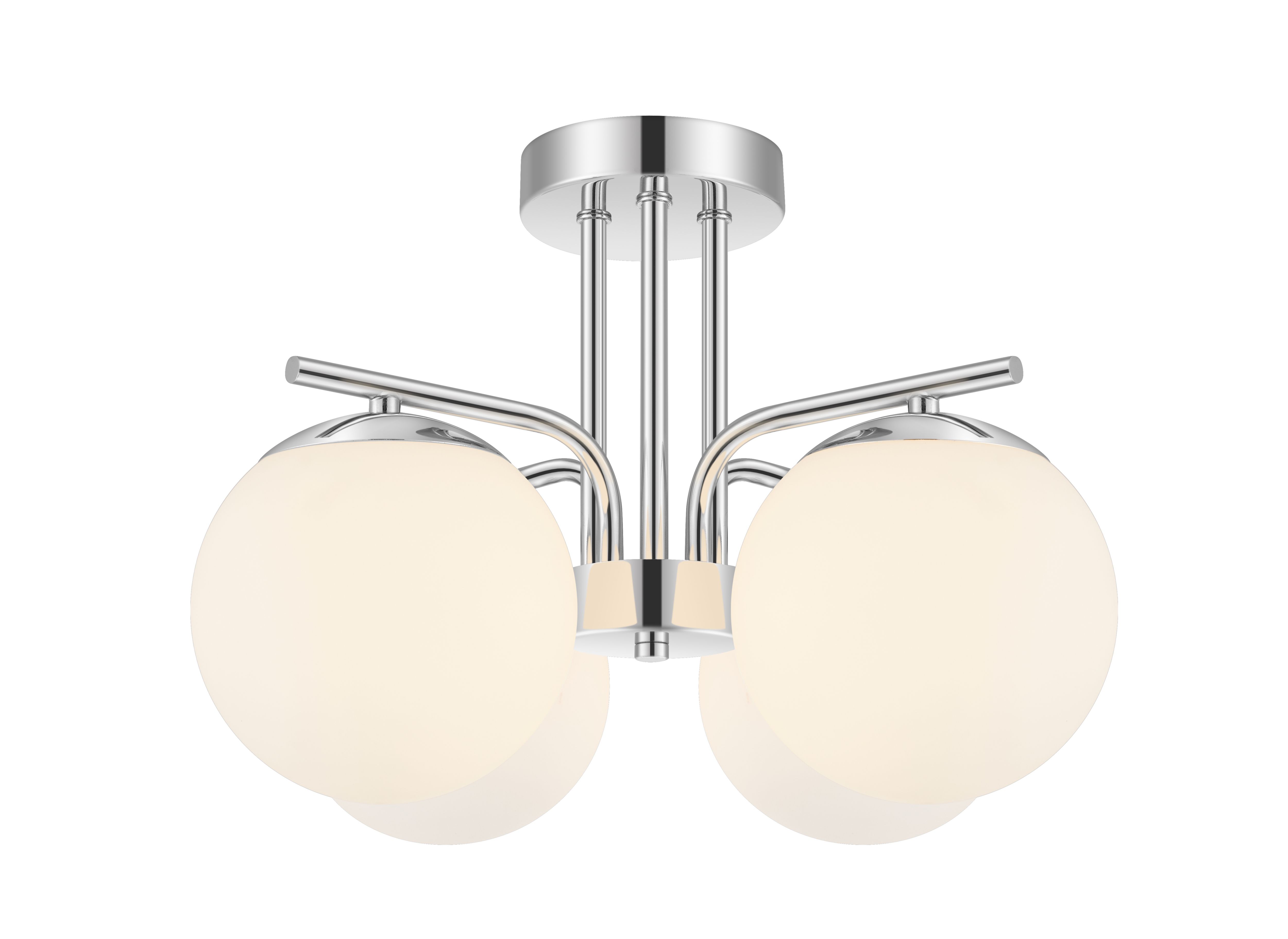 Komet chrome effect 20 deals lamp pendant ceiling light