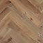 GoodHome Goldcoast Natural oak effect Laminate Flooring Sample