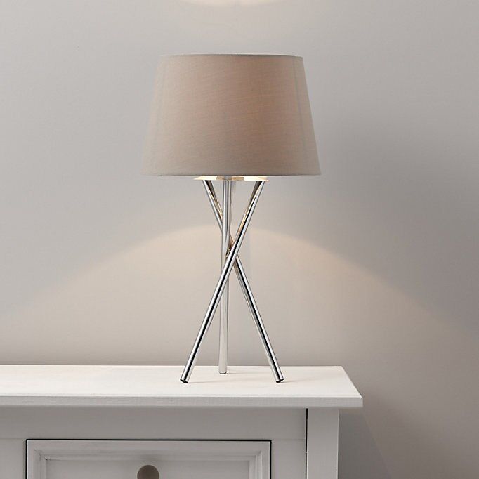 Chrome floor deals lamp b&q