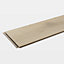 GoodHome Goodsir Natural Bleached wood effect Oak Engineered Real wood top layer flooring, 1.56m² Pack of 8