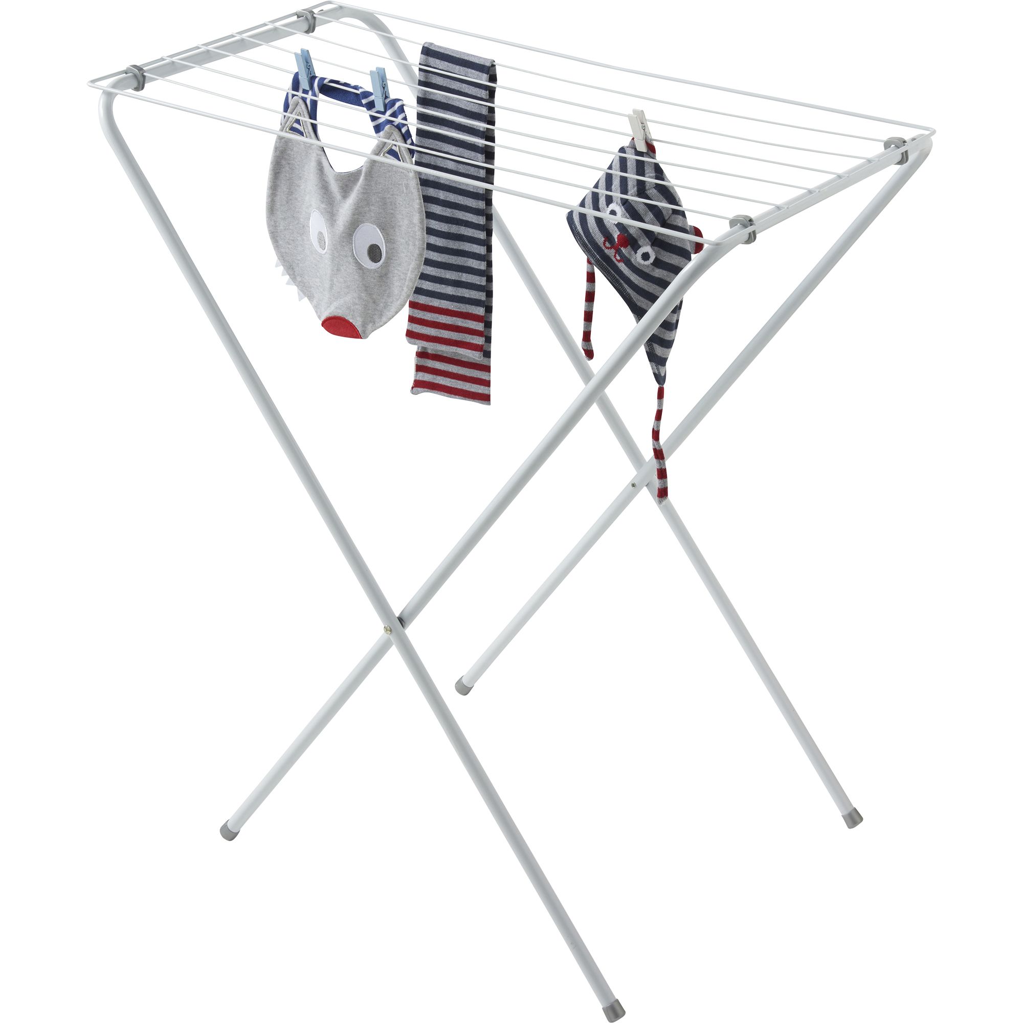 Goodhome Grey White Laundry Airer 7m Diy At B Q