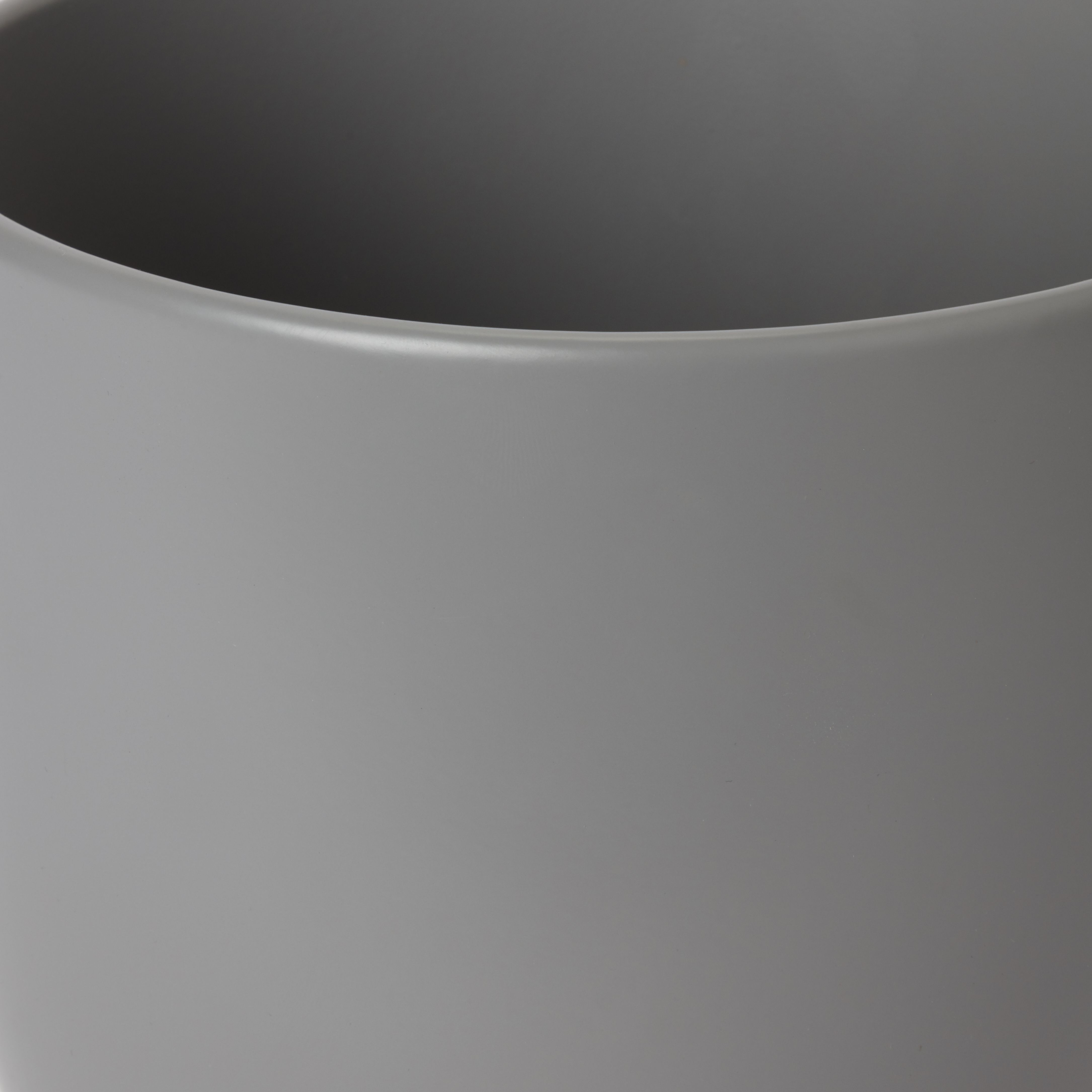 GoodHome Griffin Ceramic Circular Plant pot (Dia)19.2cm