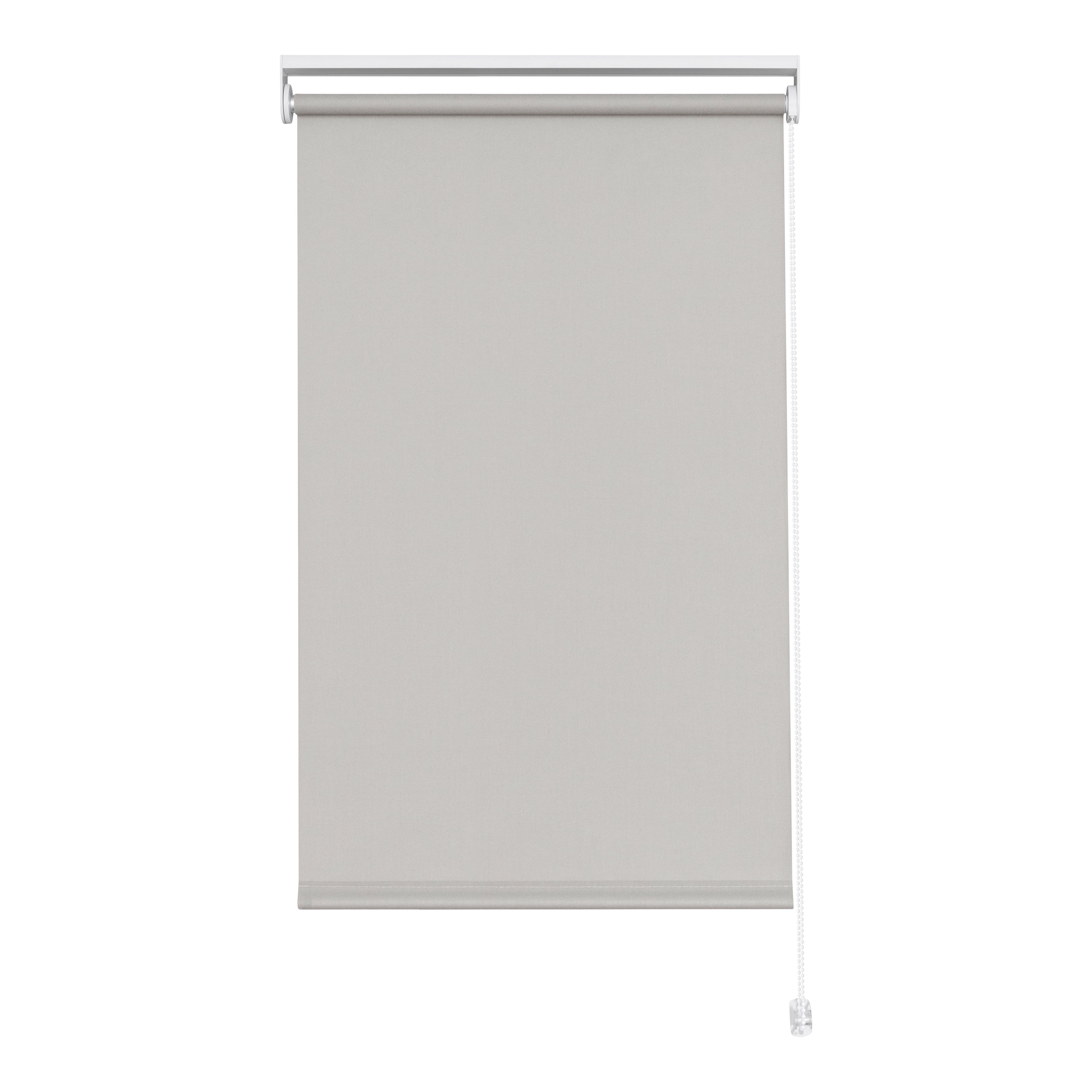 GoodHome Halo Corded Pearl grey Daylight Roller Blind (W)90cm (L)180cm