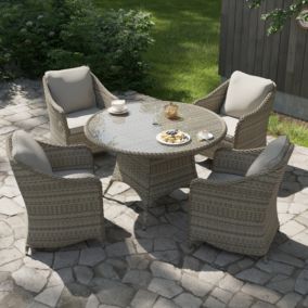 Garden table and discount chairs set b&q