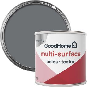 GoodHome Hamilton Satin Multi-surface paint, 70ml Tester pot