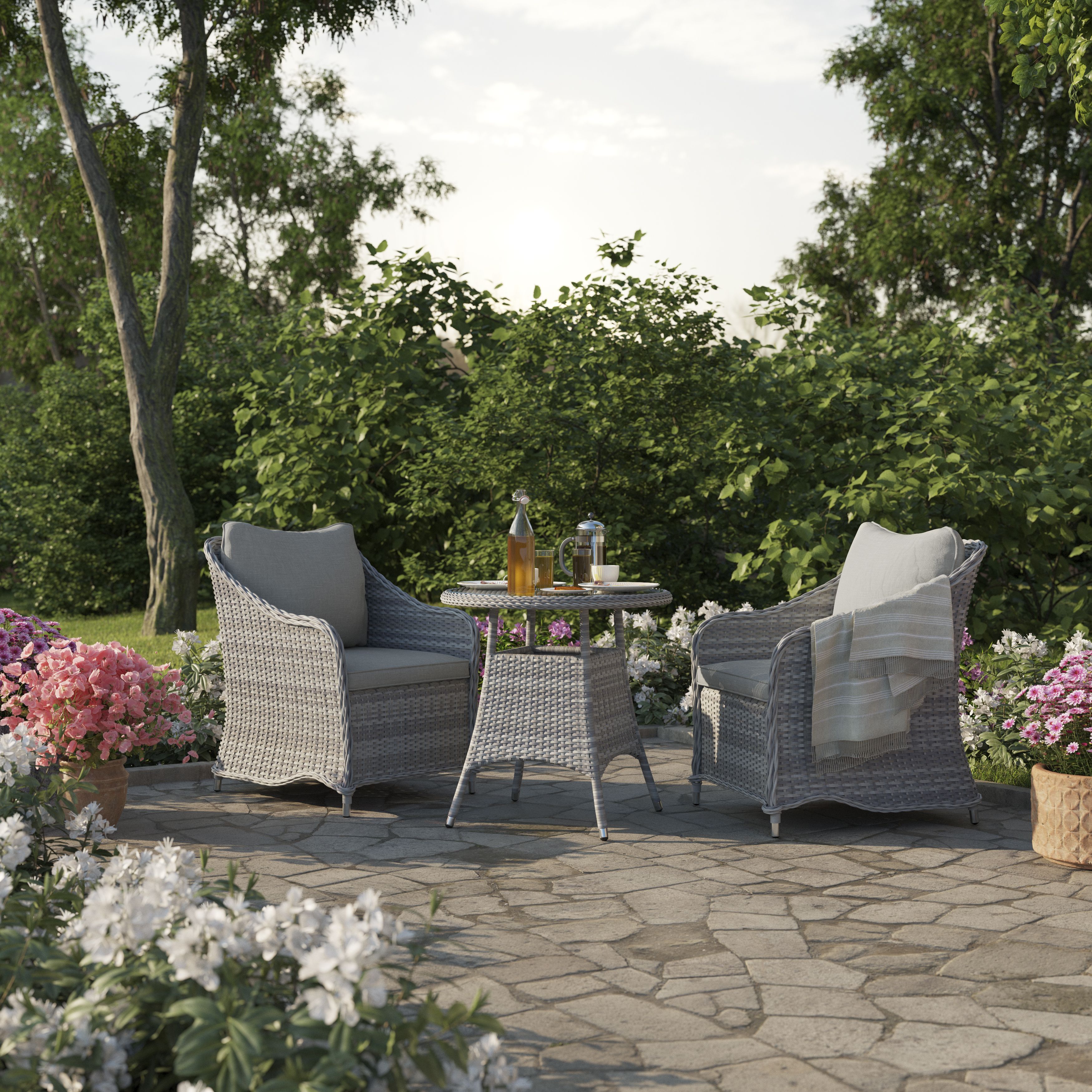 B and q garden deals furniture bistro sets