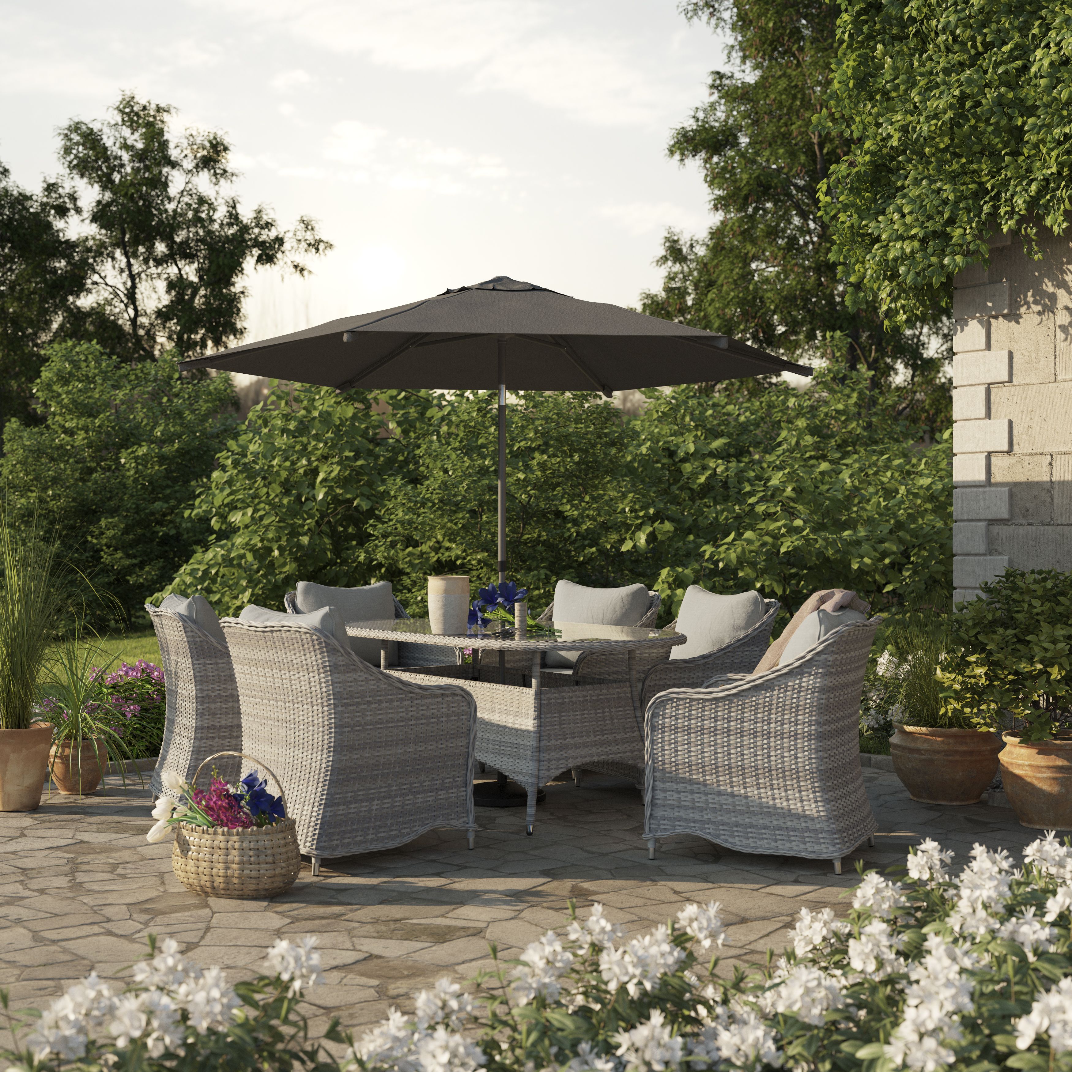 The range garden online dining sets