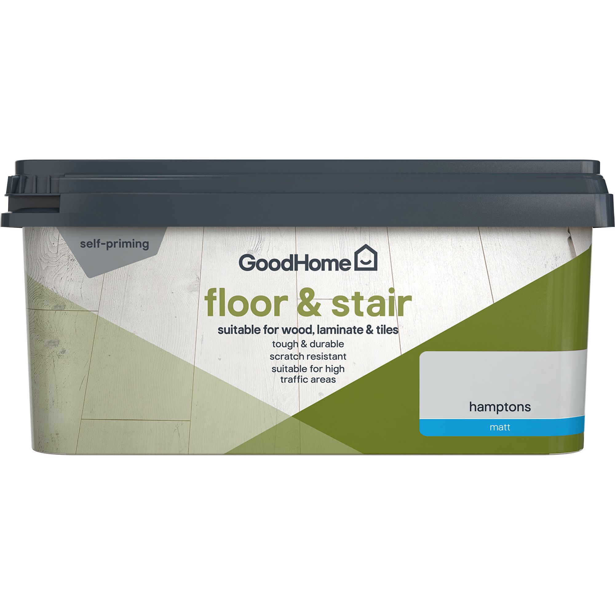 GoodHome Hamptons Matt Floor & stair paint, 2L