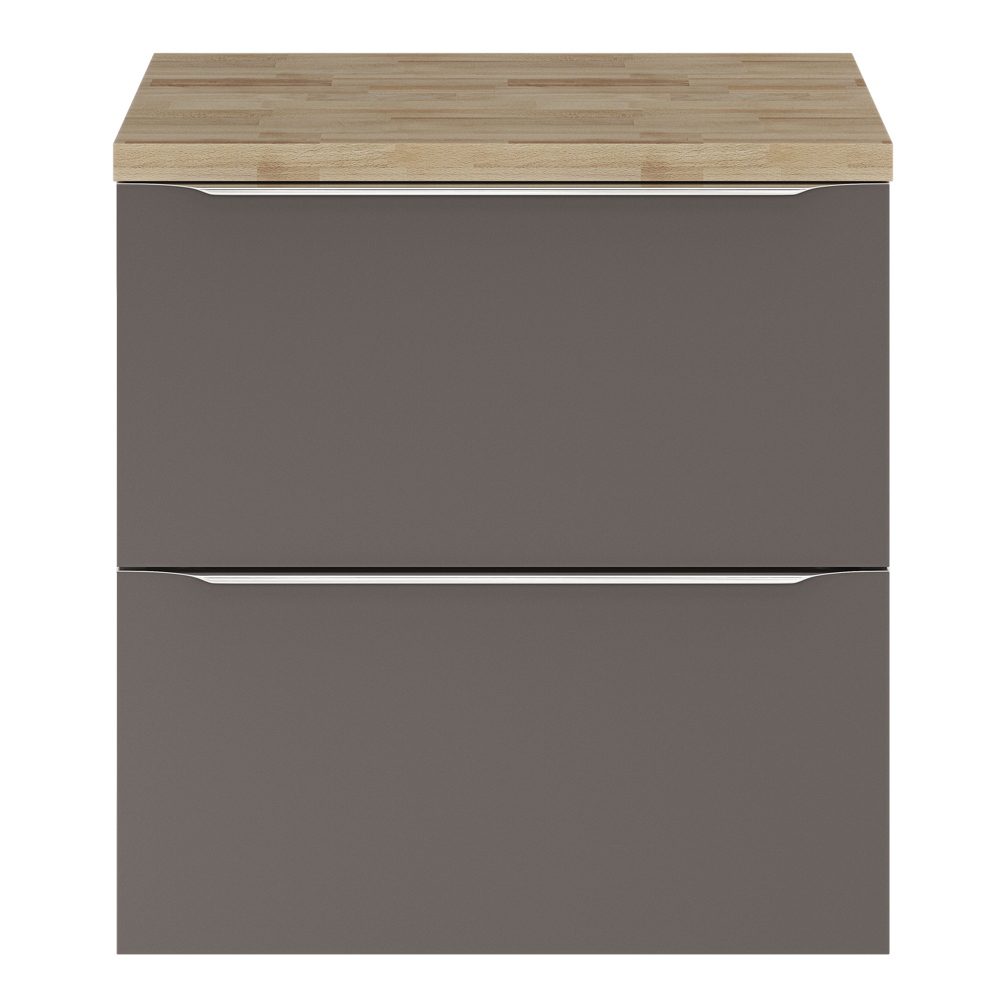 27mm GoodHome Hartland Natural Oak Worktop - 5