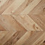 GoodHome Heanor Natural Light oak effect Laminate Flooring, 2.7m² Pack of 8