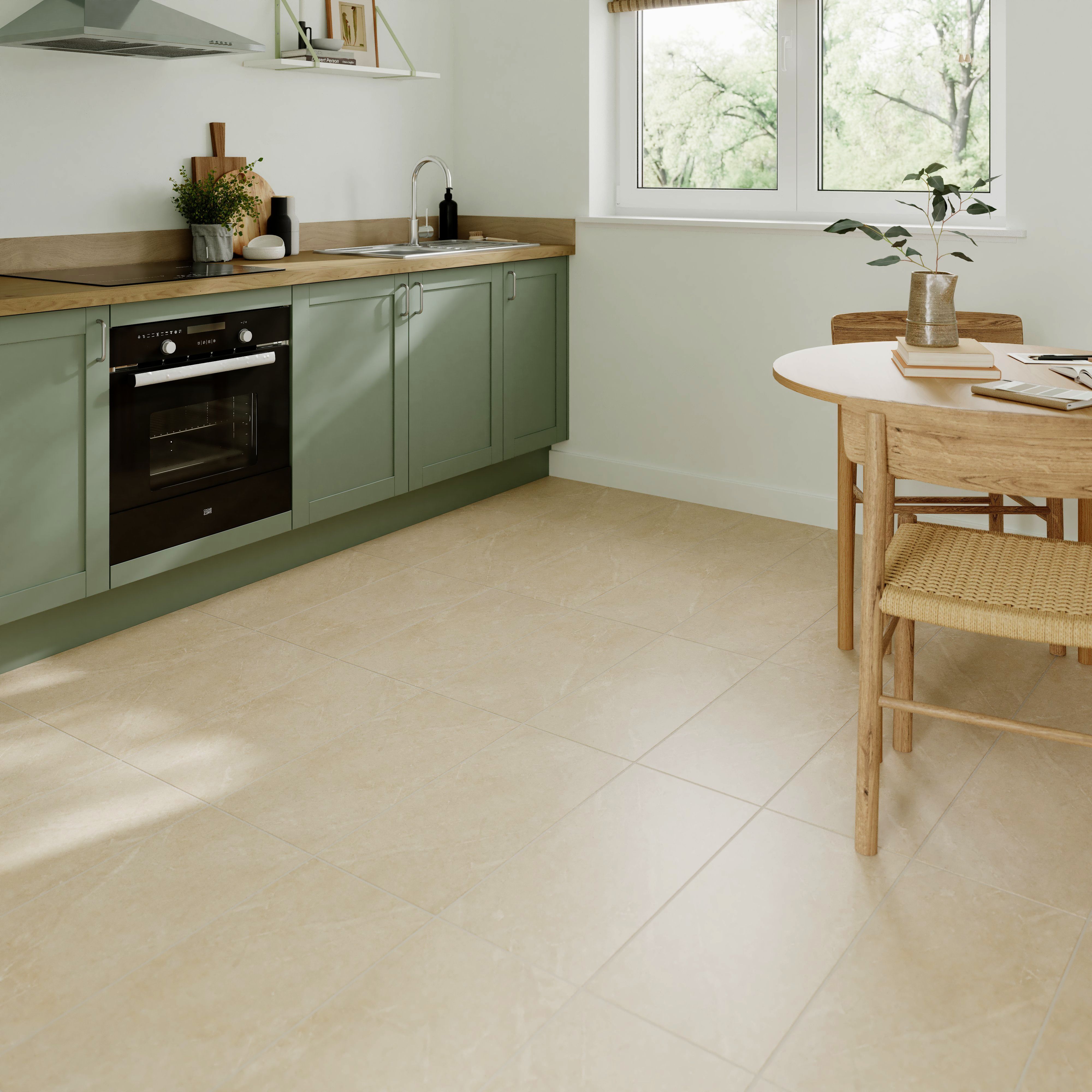 Heathfield Natural Stone effect Structured Laminate Flooring 1.86m²