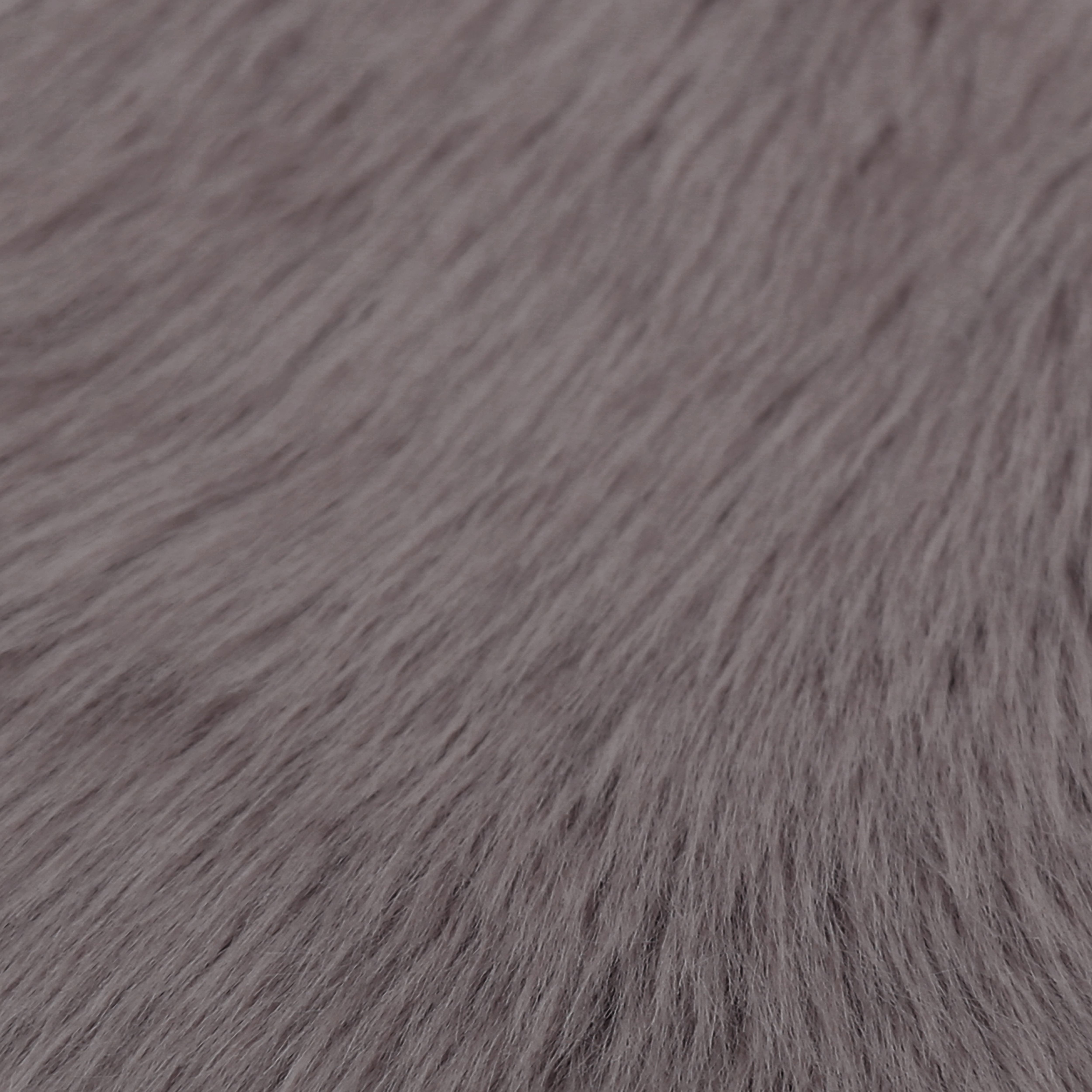 GoodHome Hegoa Doeskin Fur effect Small Rug, (L)90cm x (W)60cm