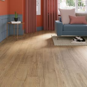 GoodHome Helmsley Wood effect Laminate Flooring, 1.496m²