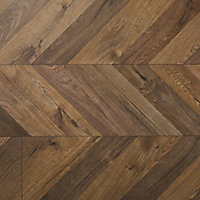GoodHome Helston Natural Dark oak effect Laminate Flooring, 2.7m² Pack of 8