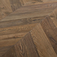 GoodHome Helston Natural Oak effect High-density fibreboard (HDF) Laminate Flooring Sample