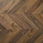 GoodHome Helston Natural Oak effect High-density fibreboard (HDF) Laminate Flooring Sample
