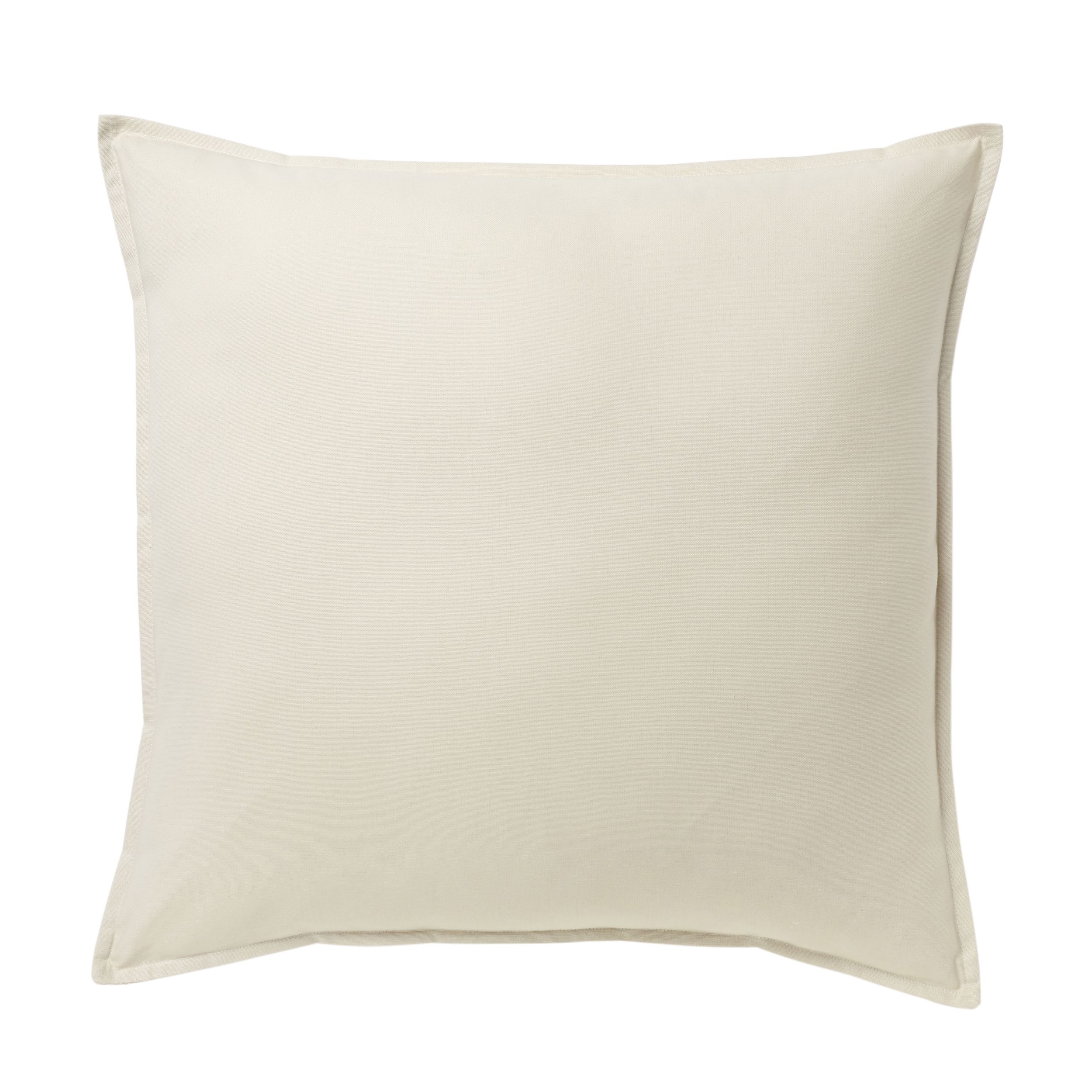 GoodHome Hiva Beige Indoor Cushion, (L)60cm x (W)60cm