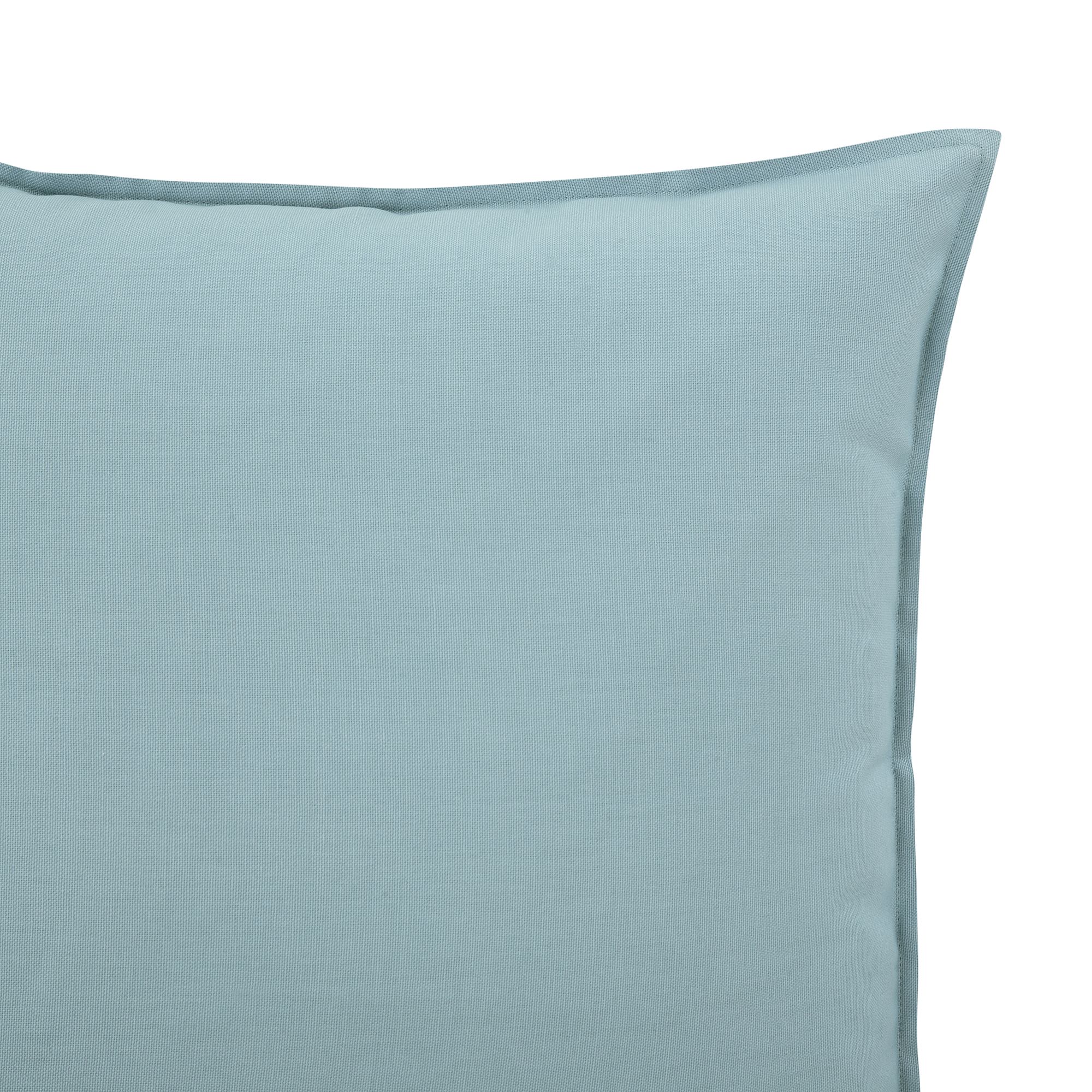 GoodHome Hiva Blue Indoor Cushion, (L)45cm x (W)45cm