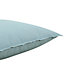 GoodHome Hiva Blue Plain Indoor Cushion (L)45cm x (W)45cm