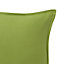 GoodHome Hiva Green Plain Indoor Cushion (L)60cm x (W)60cm