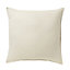 GoodHome Hiva Plain Beige Cushion (L)60cm x (W)60cm